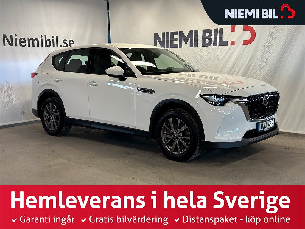 Mazda CX-60 AWD Plug-in MOMS/Drag/Kamera/M-värm/S&V-däck/GPS