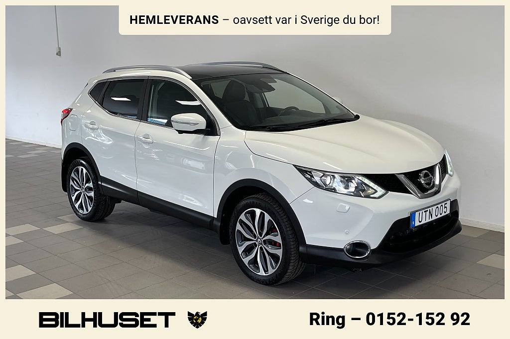 Nissan Qashqai 1.6 dCi AUT TEKNA PANORAMA DRAG M-VÄRM NAVI