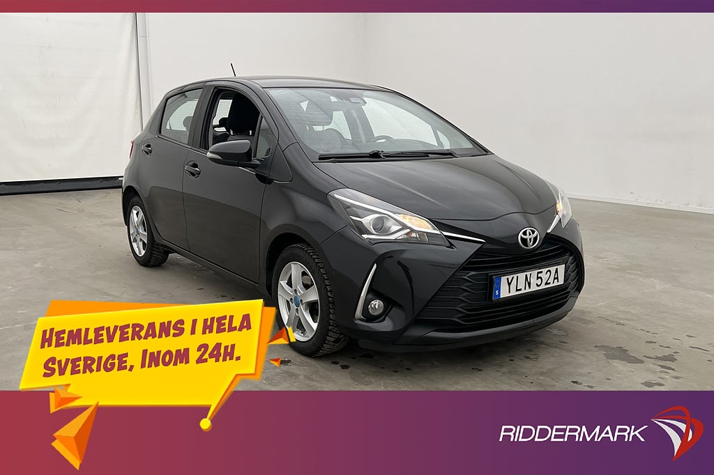 Toyota Yaris 1.5 VVT-iE Active Kamera A/C Låg skatt 1 Bruk
