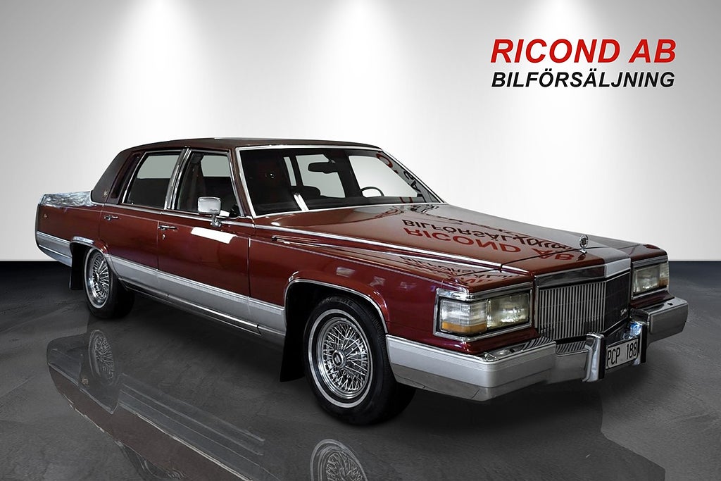 Cadillac Brougham 5.7 V8 SVENSKSÅLD FULLUTRUSTAD MKT FIN