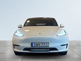Tesla Model Y Long Range AWD FSD/Moms/1 Ägare/Värmepump/S&V/Ny bessad