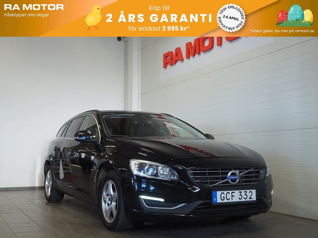 Volvo V60 D4 190hk Geartronic Momentum Business P-Sensorer D-Värm 2016