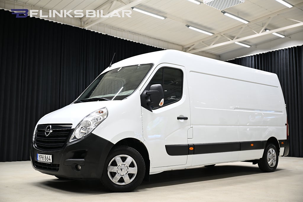 Opel Movano 2.3 CDTi 170HK L3H2|Automat|Värmare|GPS|Backkamera|Moms