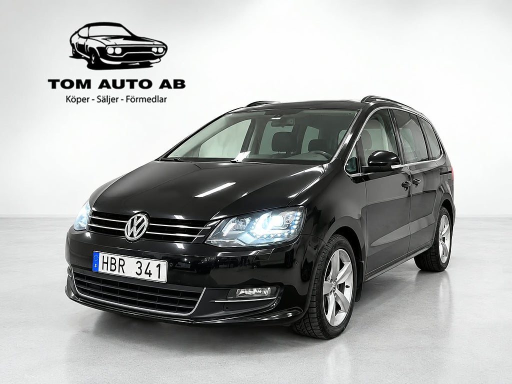 Volkswagen Sharan 7-seater 2.0 TDI DPF BMT GT Dragkrok Kamera El-Dörrar 