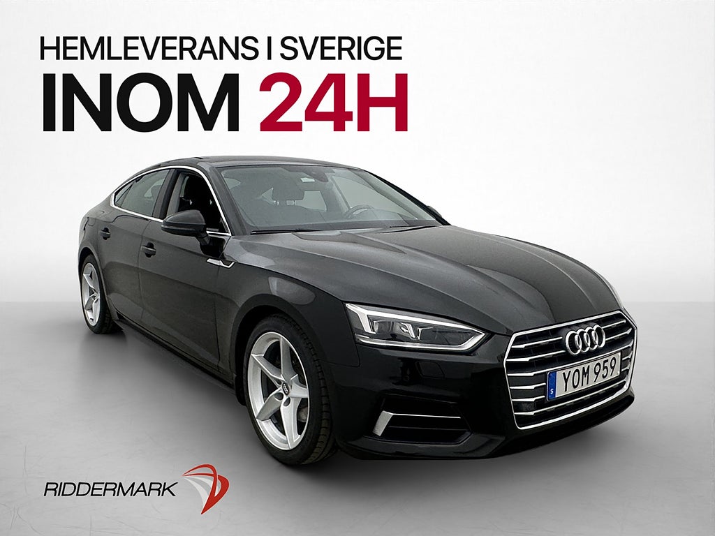 Audi A5 Sportback TFSI 190hk Proline P-Sensorer Farthållare