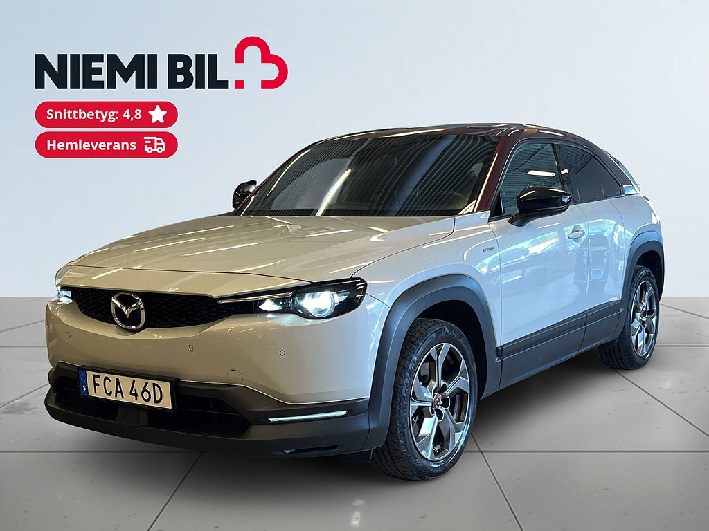 Mazda MX-30 e-Skyactiv 10år-Garanti/360-Kamera/BOSE/S&V-Hjul/Navi