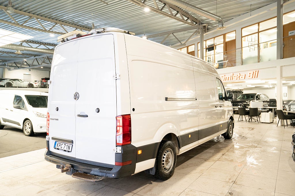 Volkswagen crafter TDI D-VÄRM L3H2 KAMERA DRAG CARPLAY MOMS 177hk