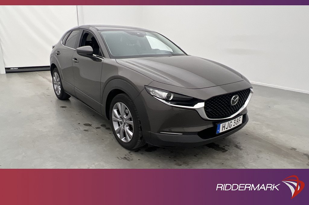 Mazda CX-30 SKYACTIV-G M Hybrid 122hk HUD Kamera Rattvärme