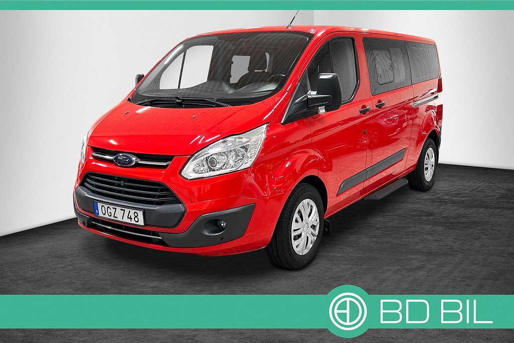 Ford Tourneo CUSTOM 310 2.0 TDCi 130HK L2 LÅNG 8-SITS MOMS