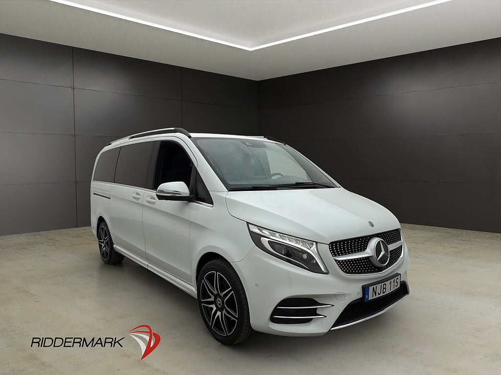 Mercedes-Benz V 250 d 4MATIC AMG Värm Drag 360° El-Dörr Burm