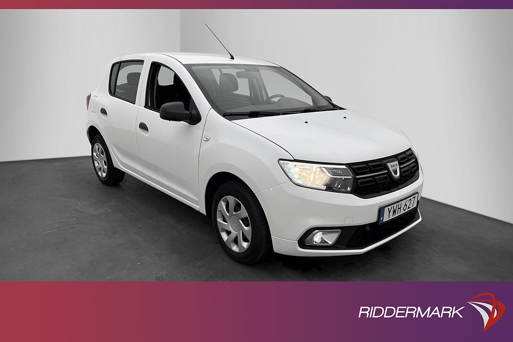 Dacia Sandero 0.9 TCe 90hk En-Brukare 0.49l/mil Låg-Årsskatt