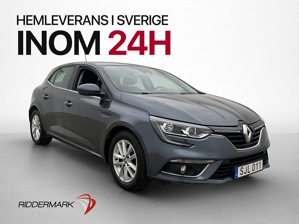 Renault Mégane 1.2 TCe 101hk Navi Farthållare Drag