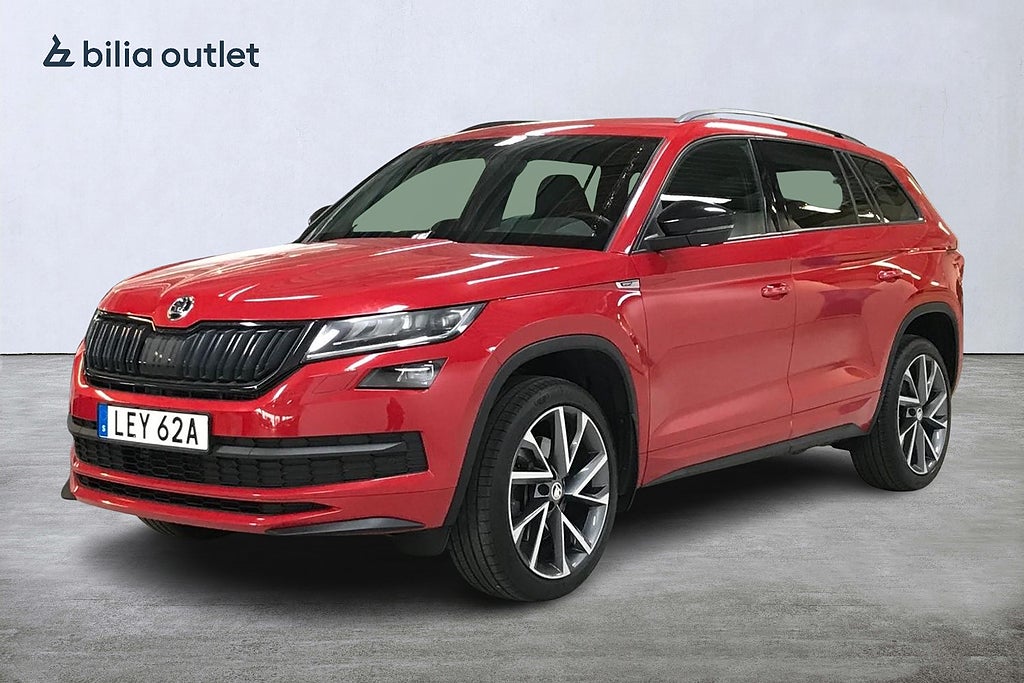 Skoda Kodiaq 2.0 TSI 4x4 DSG Sportline 190hk Cockpit Navi Drag Cplay
