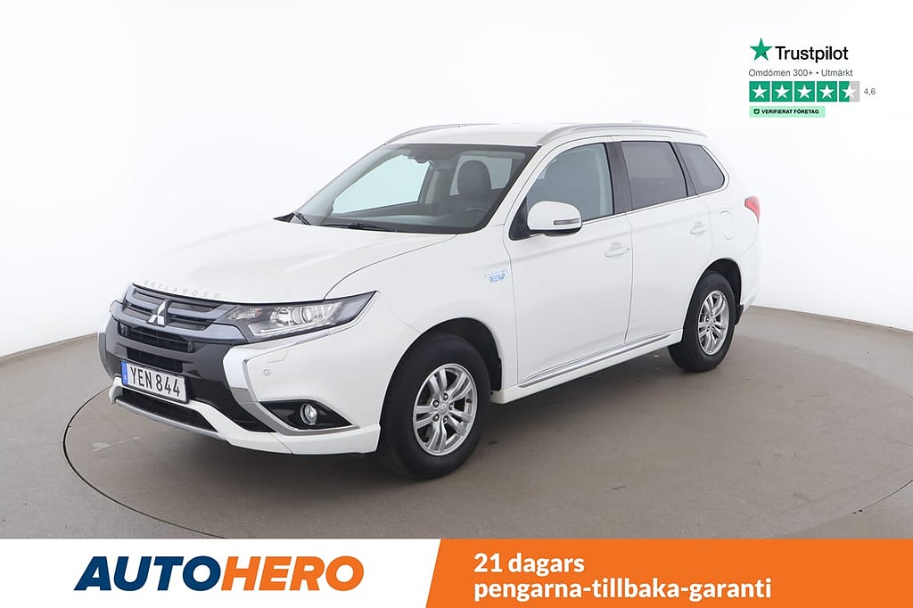 Mitsubishi Outlander PHEV 2.0 AWD / Rattvärme, Dragkrok