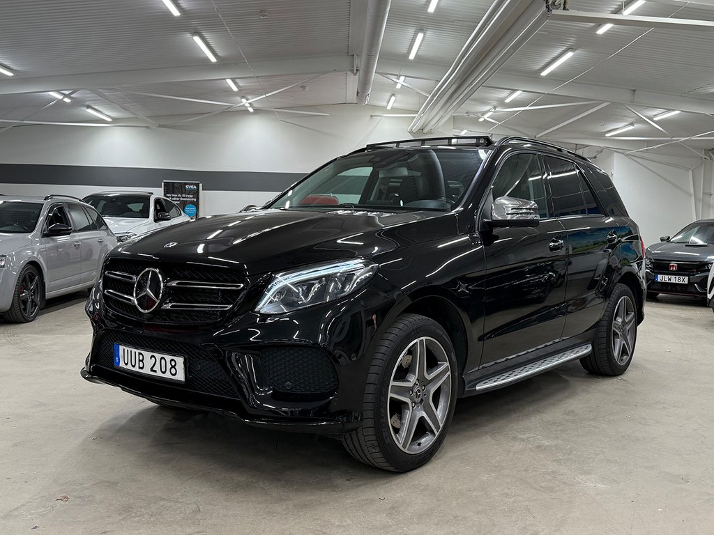 Mercedes-Benz GLE 350 d 4M 9G AMG PANO DRAG D-VÄRM 360° EU6