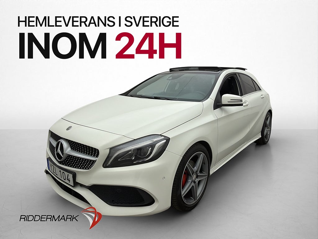 Mercedes-Benz A200 d 136hk AMG Panorama Kamera AppleCarPlay