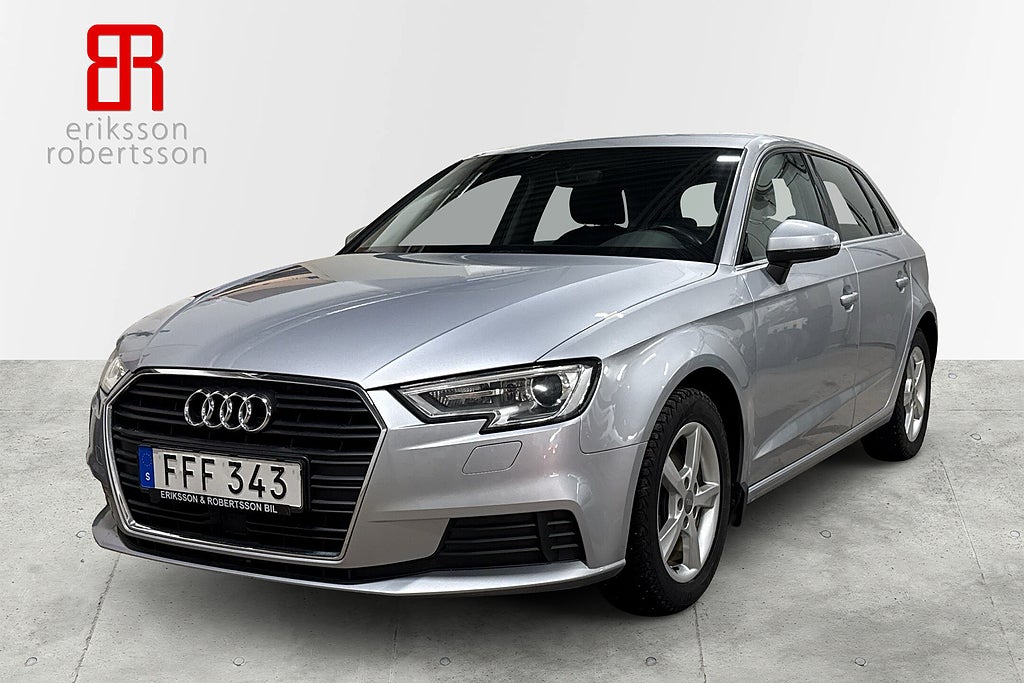 Audi A3 Sportback 35 TFSI Adaptiv farthållare MoK