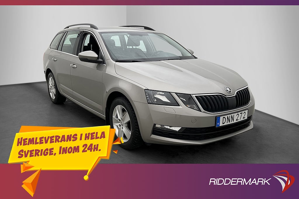 Skoda Octavia 1.0 TSI 115hk Ambition Värmare CarPlay Drag