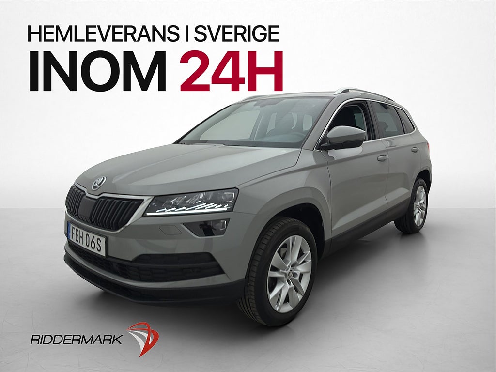 Skoda Karoq 1.5 TSI 150hk Style Drag Kamera Värmare  Canton