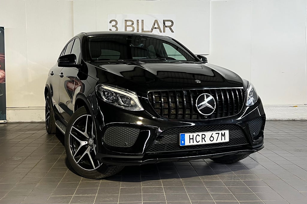 Mercedes-Benz GLE 43 AMG 4MATIC Coupé 9G-Tronic Sportavgassytem 63 Optik