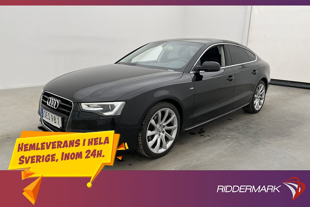 Audi A5 Sportback 1.8 TFSI 177hk S-Line Taklucka P-Sensorer