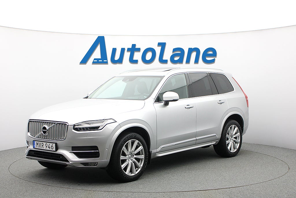 Volvo XC90 7-sits D5 AWD Inscription Pano, HUD, Drag, Luftfjädring