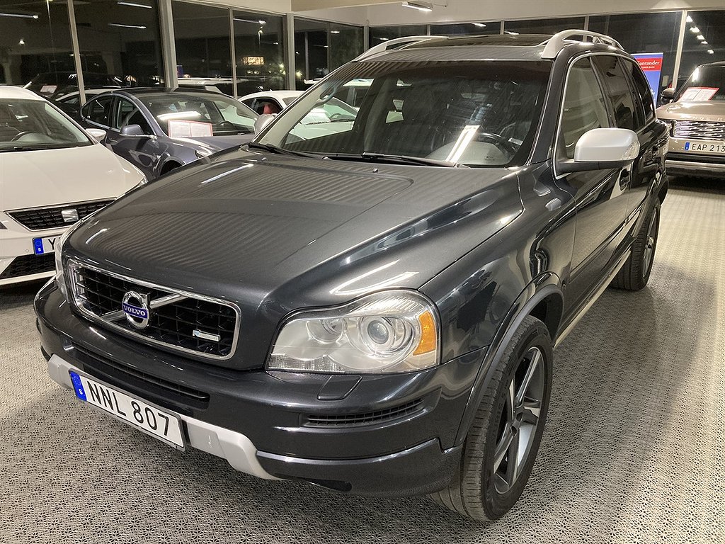 Volvo XC90 D5 AWD (200hk) R Design 7 Sits