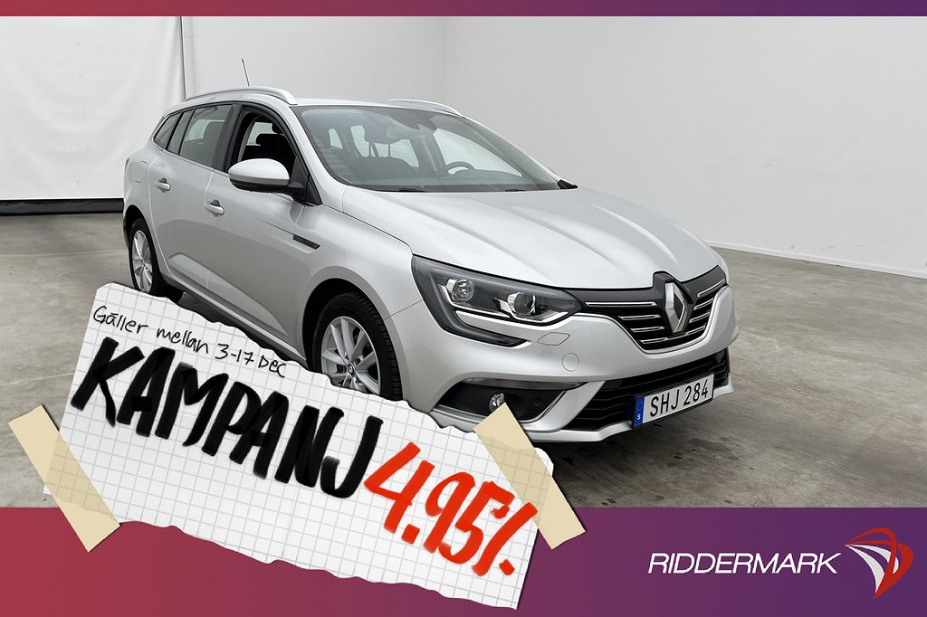 Renault Mégane Sport Tourer TCe 132hk Energy M 4,95% Ränta