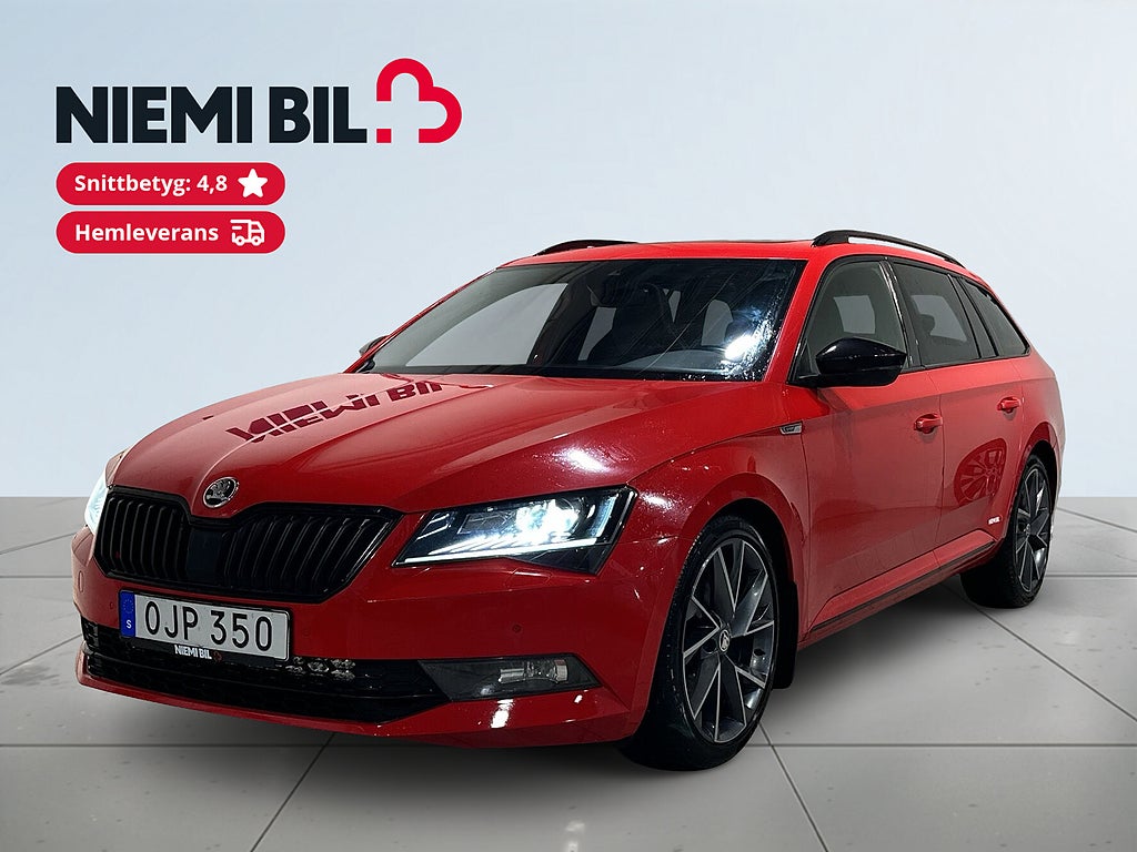 Skoda Superb Kombi 2.0 TDI 4×4 Sport GPS Drag Canton Pano Kamera SoV