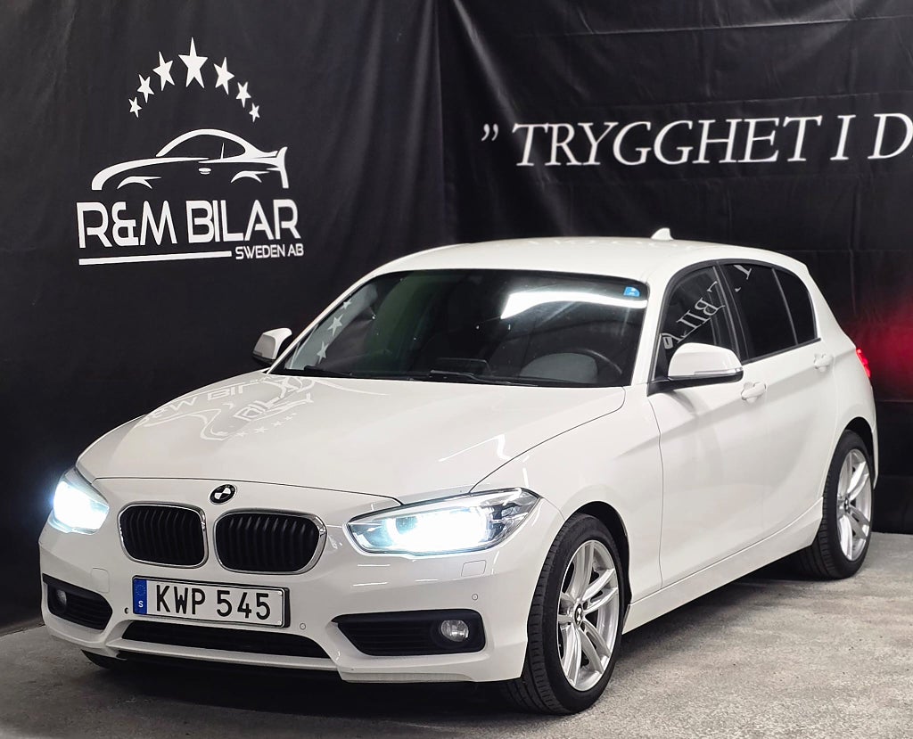 BMW 118d Advantage, P-sens, 150HK, Blå-tand, Fart-håll, Ny Serv!