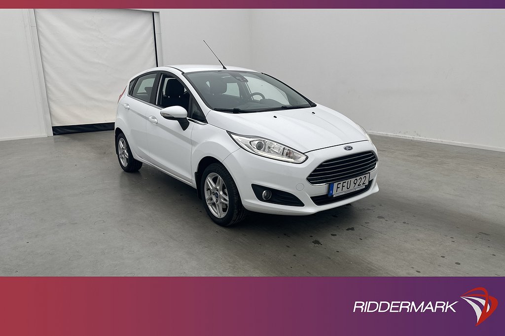 Ford Fiesta 1.0 80hk Titanium Sensorer Farthålla 4,95% RÄNTA