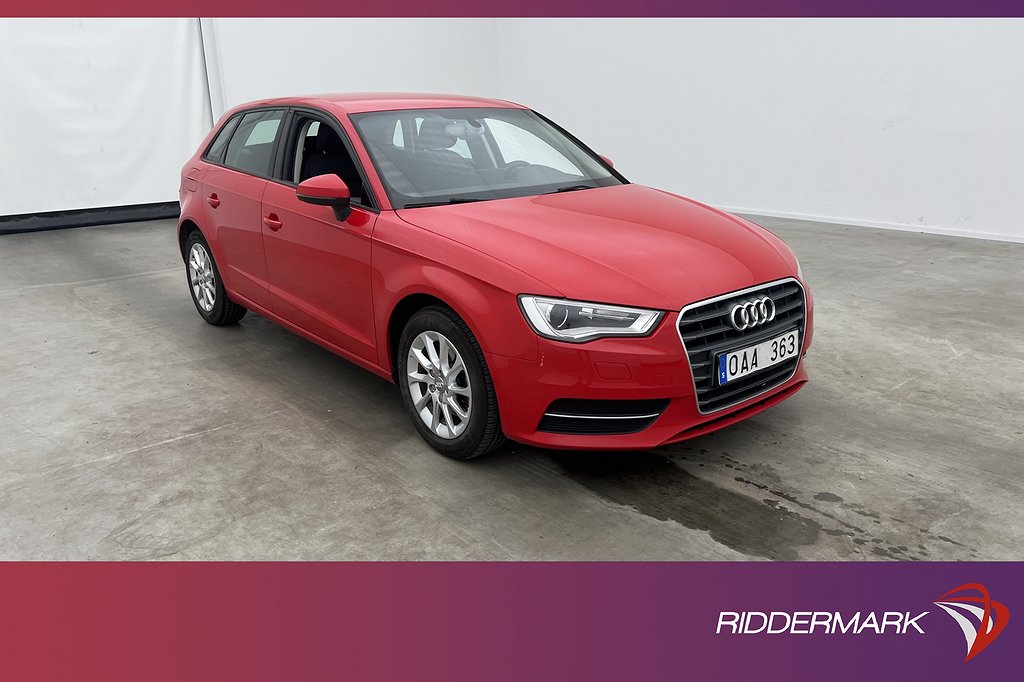 Audi A3 Sportback TFSI 122hk Comfort Farthållare Bluetooth