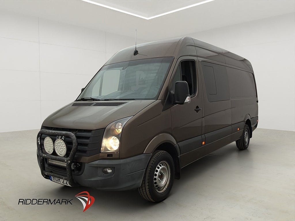 Volkswagen crafter Dubbelhytt L3H2 Värmare Drag Farthållare