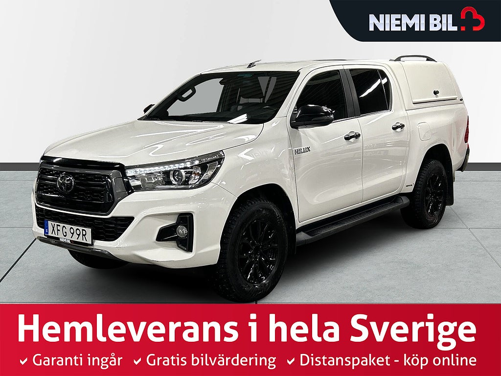 Toyota Hilux Dubbelhytt 2.4 AWD MOMS/Drag/Kamera/S&V-Däck