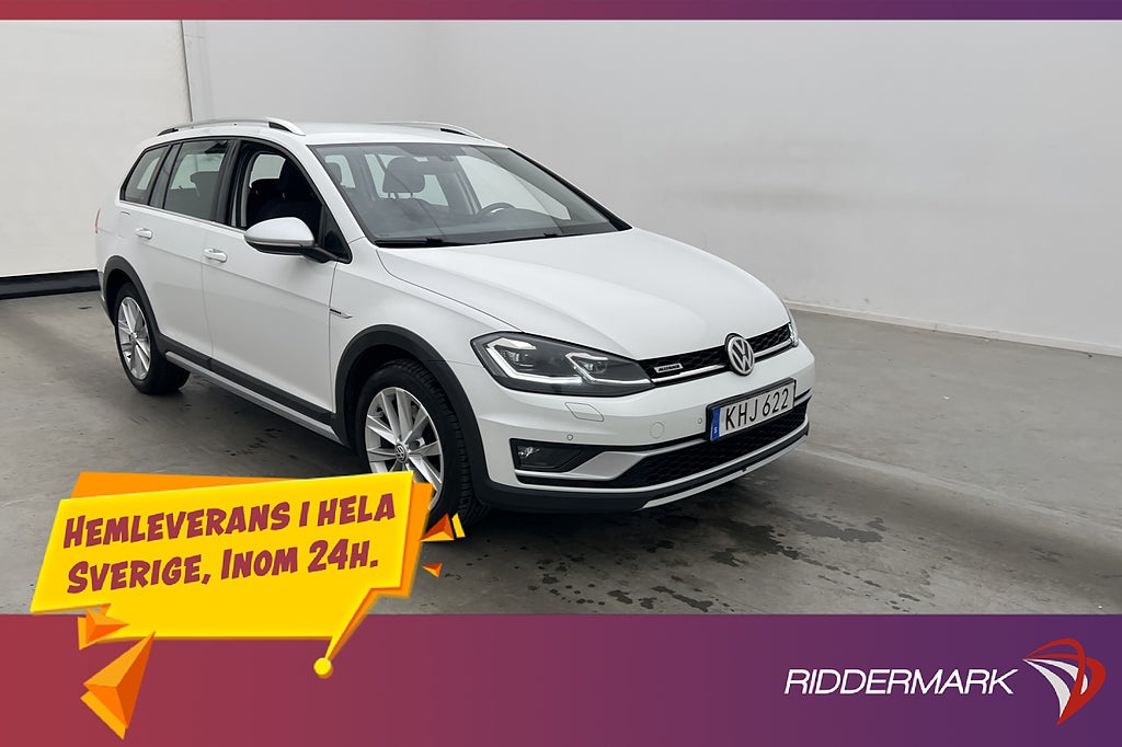 Volkswagen Golf Alltrack TSI 4M 180hk P-Värmare Kamera Drag