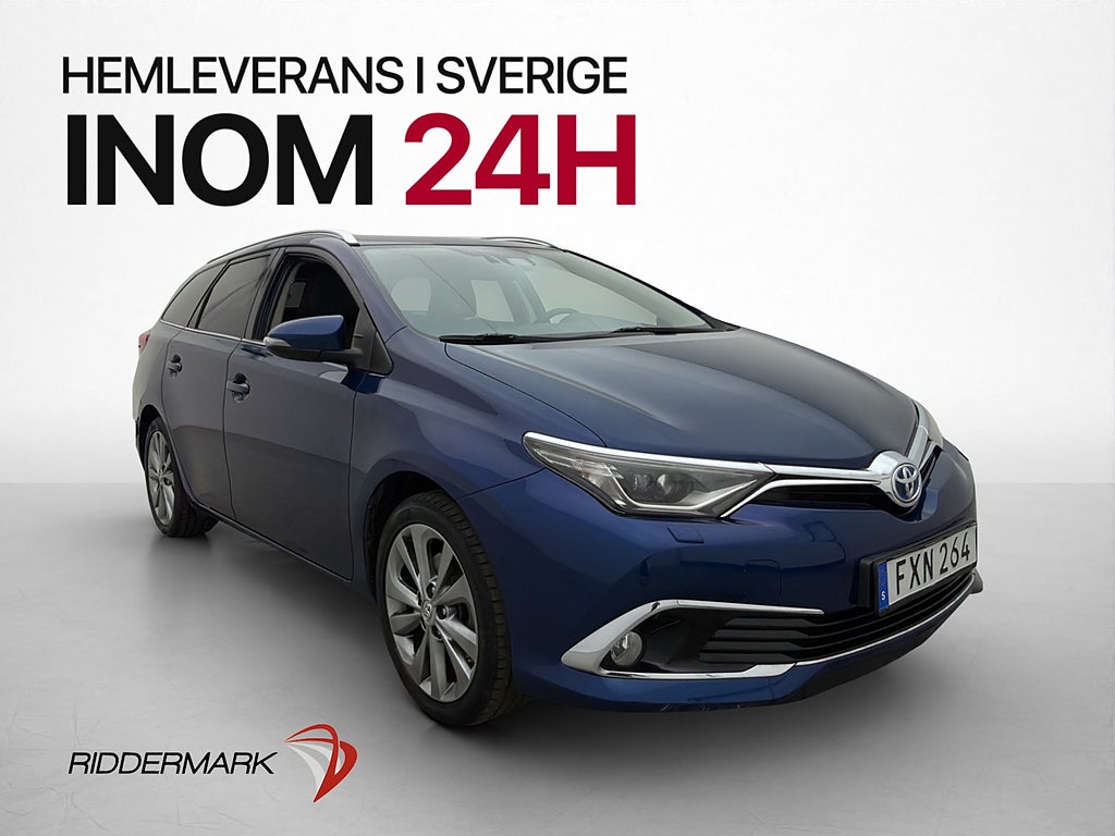 Toyota Auris Hybrid e-CVT Executive B-Kamera Halvskinn