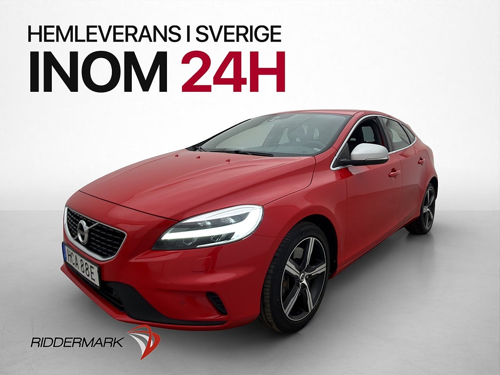 Volvo V40 T3 R Design Endast 0,57l/mil VOC Värmare Drag