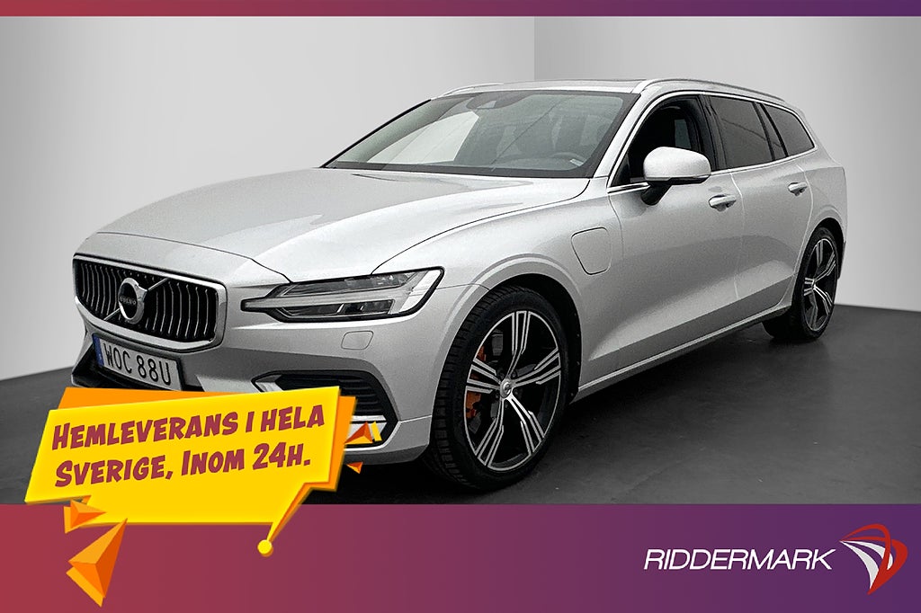 Volvo V60 Recharge T8 Inscription Pano VoC Värmare H/K Drag