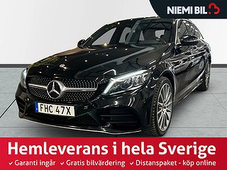 Mercedes-Benz C 400 4M AMG S&Vhjul/Pvärm/Pano/Drag/Burmester