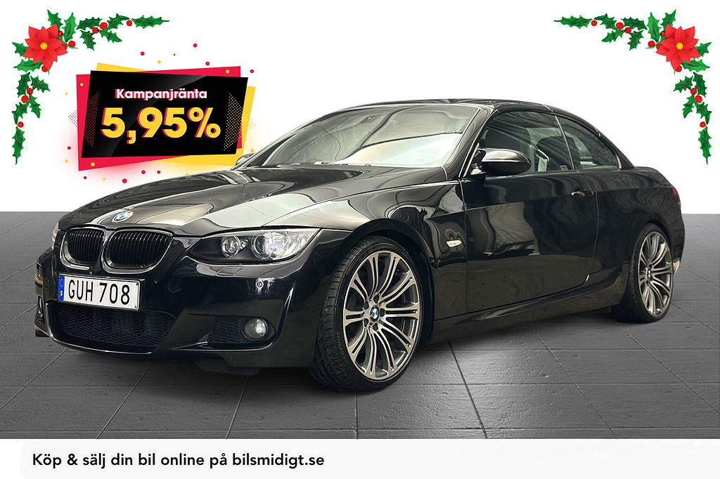 BMW 335i Cab Hardtop E93 M Sport ShadowLine 306hk 5,95%*