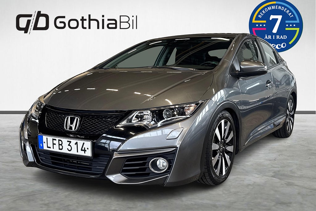 Honda Civic 1.6 i-DTEC Sport Farthållare Backkamera Full servad