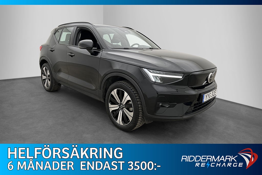 Volvo XC40 Recharge Single Motor Plus Värmare Kamera Drag