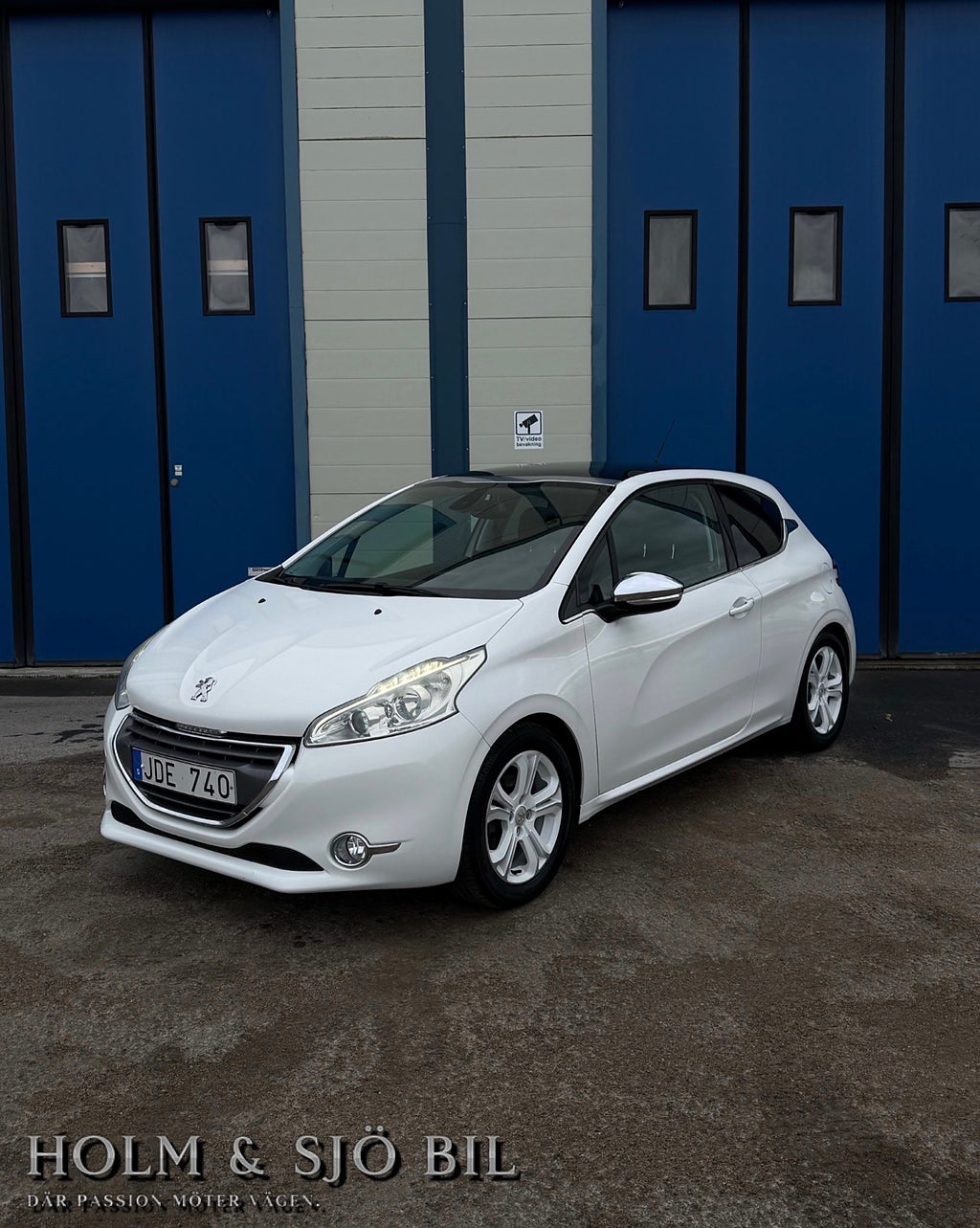 Peugeot 208 3-dörrar 1.4 VTi 95 / Glastak / Navi / ISO / S-Värm /