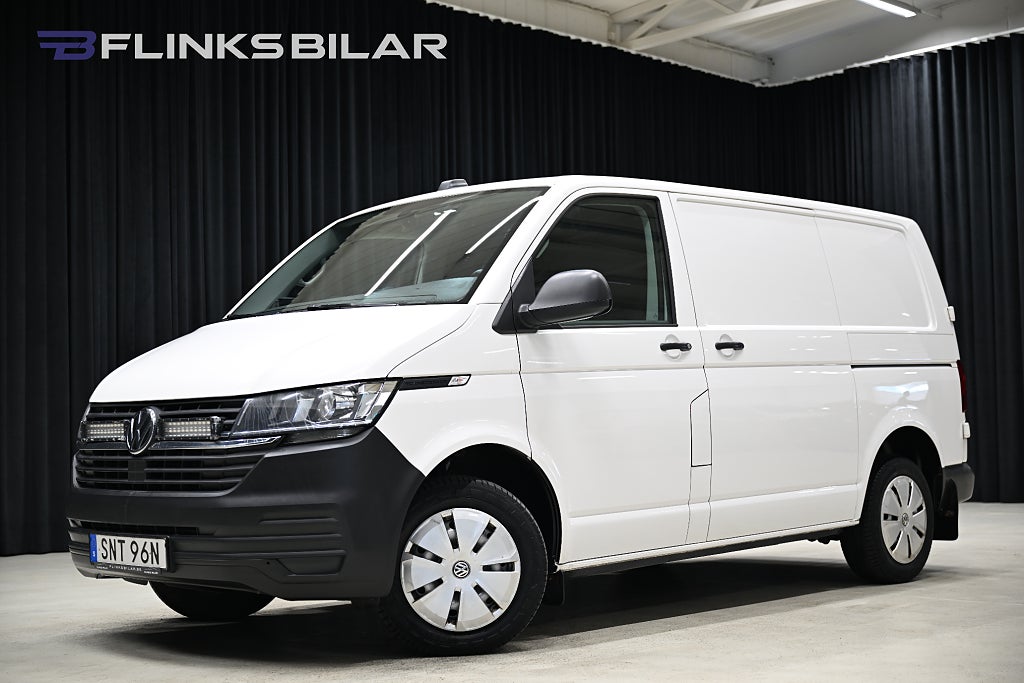 Volkswagen Transporter TDI DSG 150HK Dubbeldörr|Drag|Värmare|NyKamrem|Leasbar
