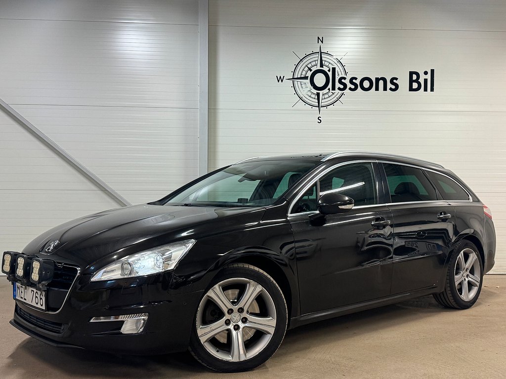 Peugeot 508 SW 2.2 HDi Automat Navi Pano HuD Läder