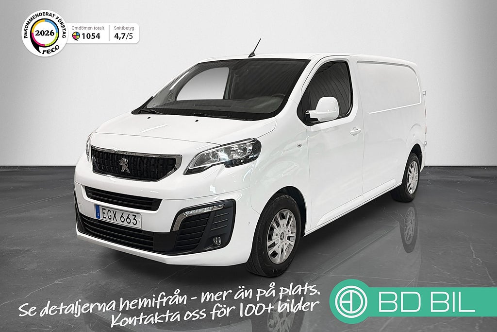 Peugeot Expert Panel Van 1.2t 2.0 DRAGKROK V-INREDNING BACKKAMERA MOMS