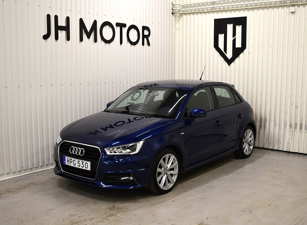 Audi A1 Sportback 1.0 TFSI 95hk S-Line/Låga mil