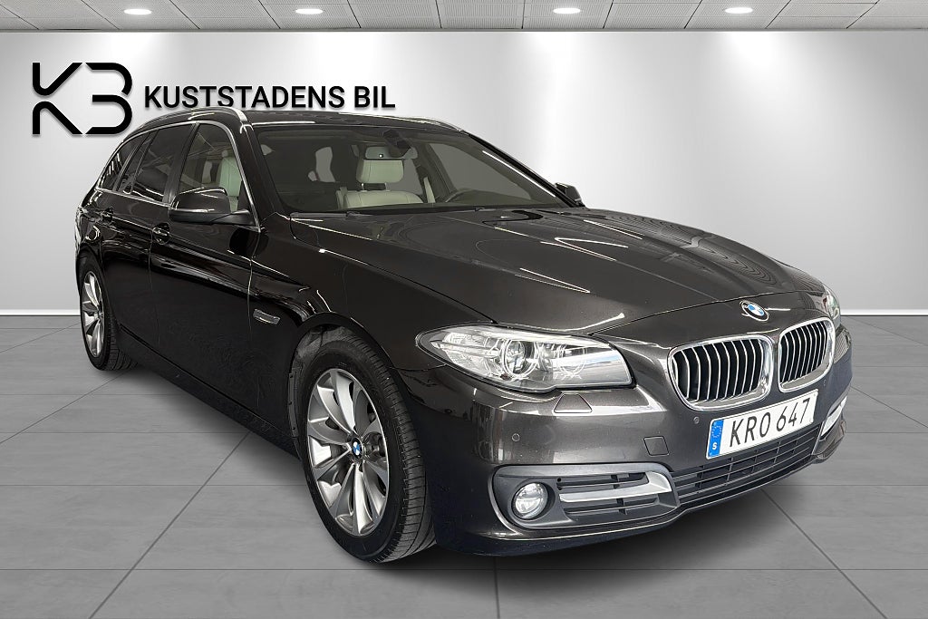 BMW 520d xDrive Touring Steptronic Skinn Dragkrok SoV-hjul