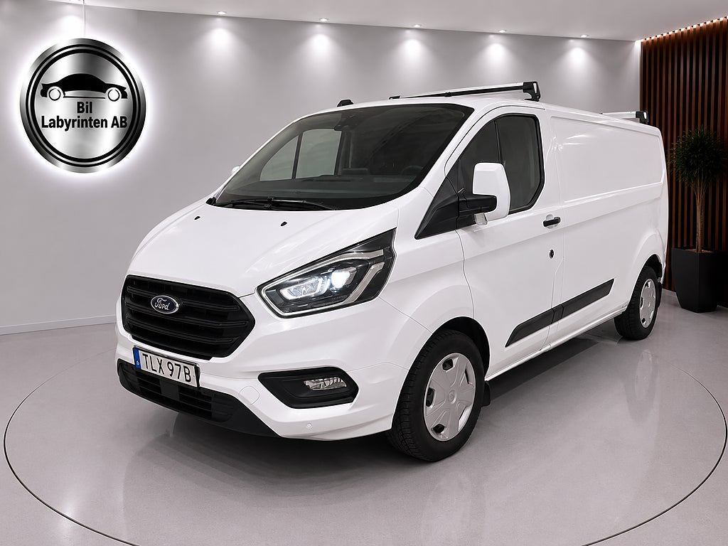 Ford transit MOMS/1 ägare/ Custom 300 2.0 EcoBlue SelectShift Euro 6