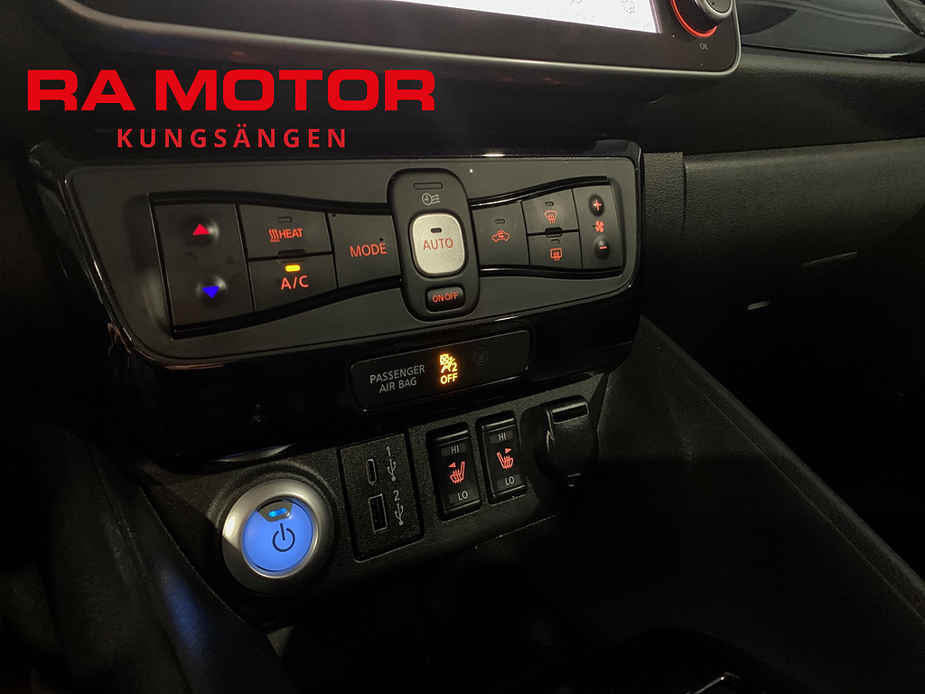 Nissan Leaf e+ 59kwh | Tekna | Bose | Läderklädsel | 360° | Bose 2023